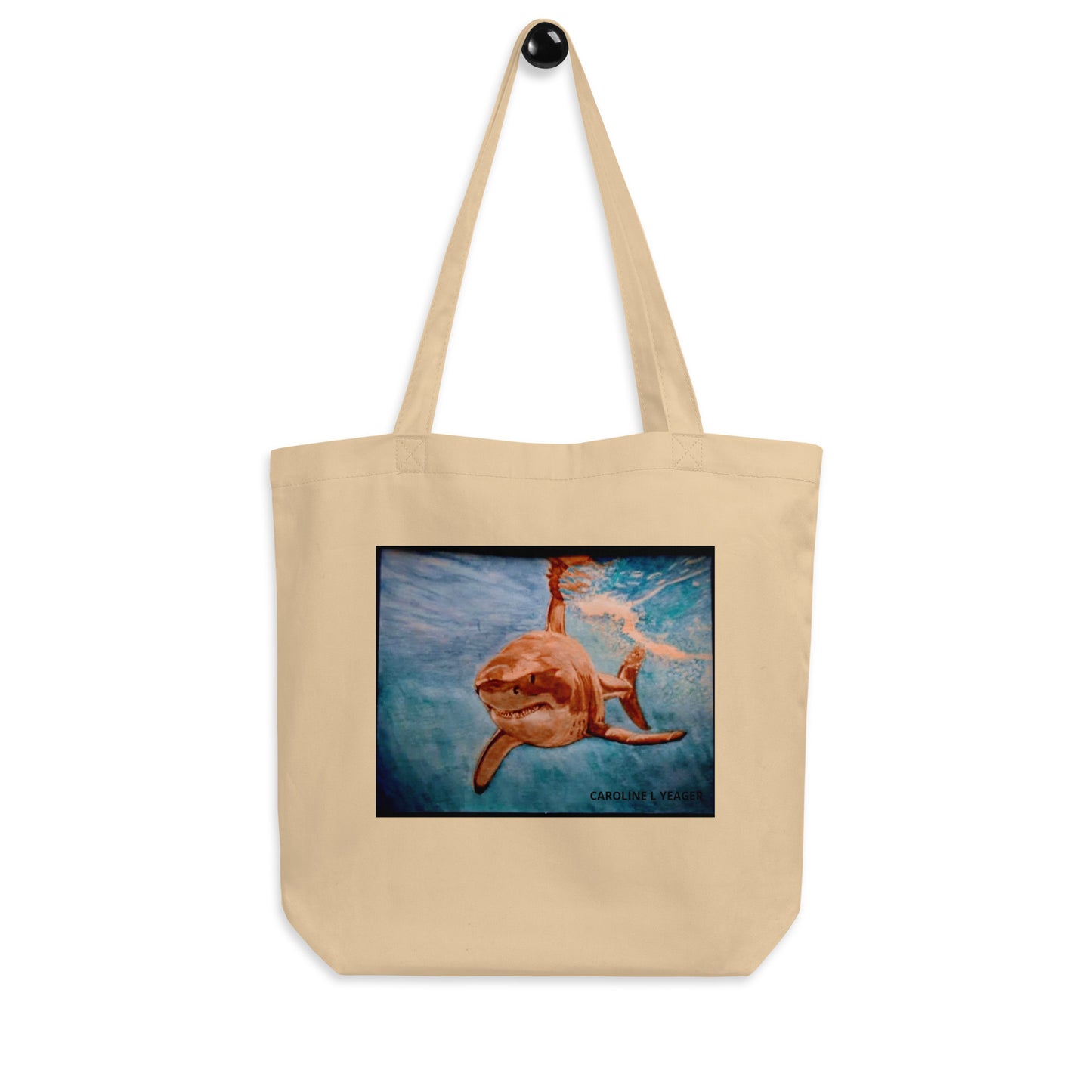 Eco Tote Bag, Shark