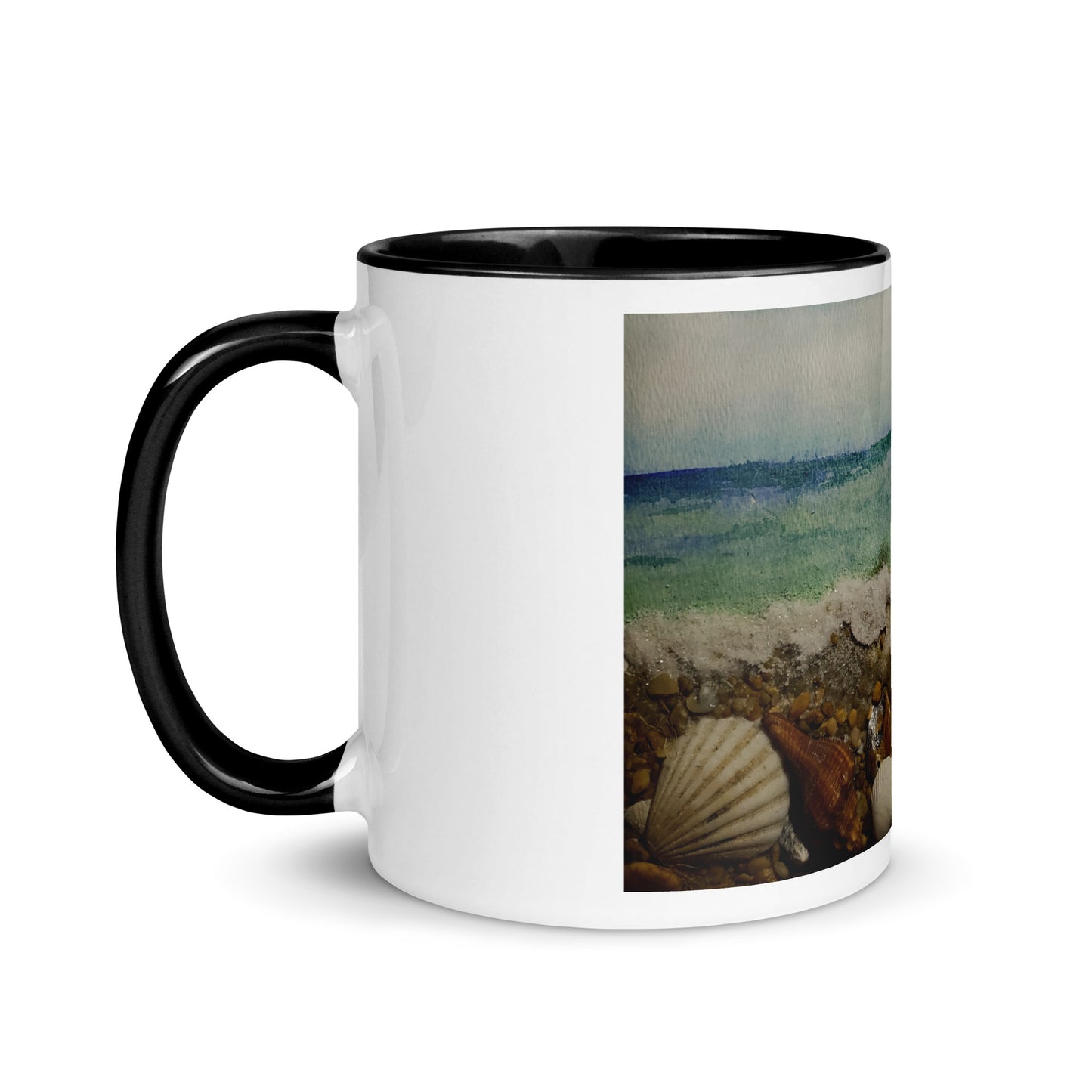 Mug with Color Inside, Ocean, Sea