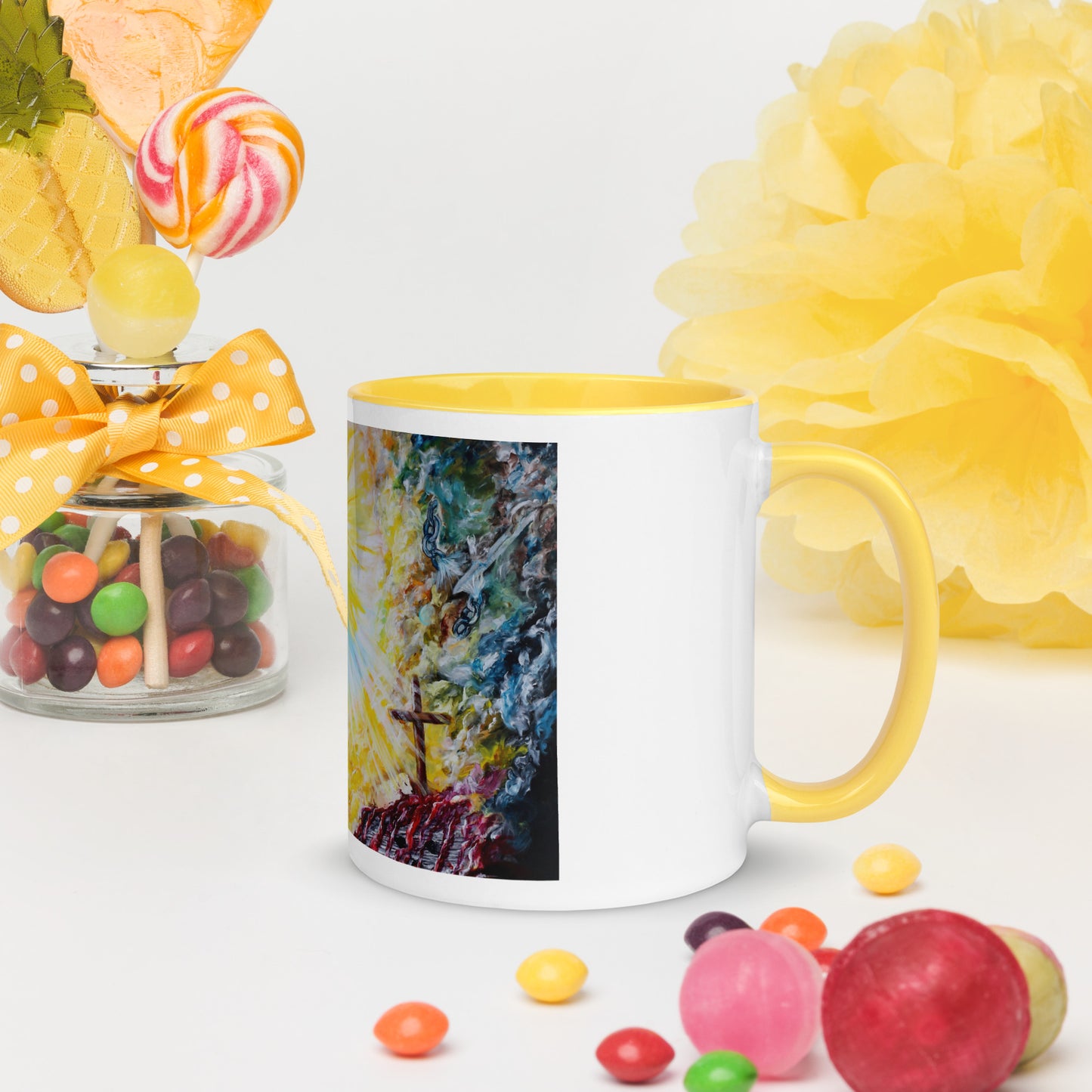 Mug with Color Inside, Spiritual
